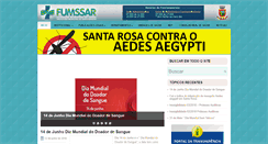Desktop Screenshot of fumssar.com.br